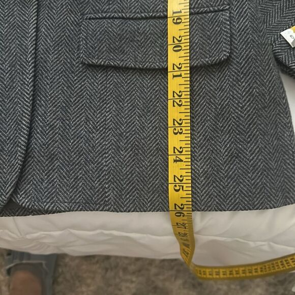 Pendleton 100% Pure Virgin Wool Single Button Blazer, Size 10 - Picture 10 of 12